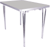 Gopak Economy Folding Table - (W) 915 x (D) 610mm - Grey
