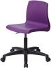 Metalliform NP Swivel Chairs With Black Base - Seat Height 420-480cm