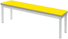 Gopak Enviro Dining Bench - (W) 1200 x (D) 330mm - Yellow