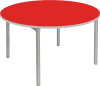 Gopak Enviro Round Table - 1200mm - Poppy Red