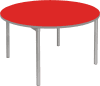 Gopak Enviro Round Table - 1200mm - Poppy Red