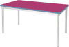 Gopak Enviro Rectangular Classroom Table - (W) 1400 x (D) 750mm - Fuchsia