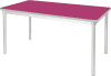 Gopak Enviro Rectangular Classroom Table - (W) 1400 x (D) 750mm - Fuchsia