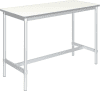 Gopak Enviro High Table - 1200 x 500mm - White
