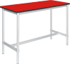 Gopak Enviro High Table - 1800 x 500mm - Poppy Red