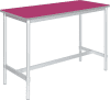 Gopak Enviro High Table - 1800 x 500mm - Fuchsia