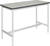 Gopak Enviro High Table - 1800 x 500mm - Snow Grit