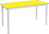 Gopak Enviro Rectangular Dining Table - (W) 1200 x (D) 750mm - Yellow