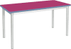 Gopak Enviro Rectangular Dining Table - (W) 1400 x (D) 750mm - Fuchsia