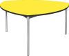 Gopak Enviro Shield Table with Castors - Yellow