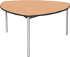 Gopak Enviro Shield Table with Castors - Oak