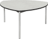 Gopak Enviro Shield Table with Castors - Snow Grit