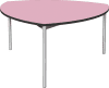 Gopak Enviro Shield Table with Castors - Lilac