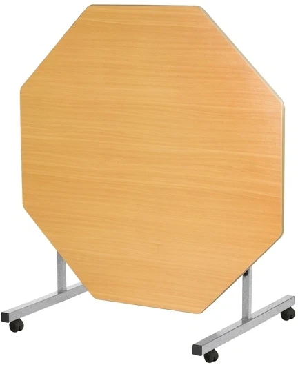 Metalliform Tilt Top Octagonal Dining Table - MDF Edge - 1200 x 1200mm