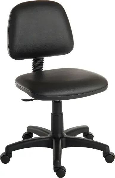 Teknik Ergo Blaster Vinyl Operators Chair - Black