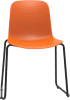 Origin FLUX Sled Classroom Chair - Signal Orange