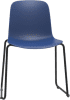 Origin FLUX Sled Classroom Chair - Violet Blue