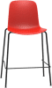 Origin FLUX 4 Leg Mid Stool - Coral Red