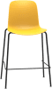 Origin FLUX 4 Leg Mid Stool - Signal Yellow