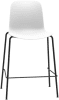 Origin FLUX 4 Leg Mid Stool - Traffic White