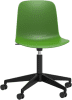 Origin FLUX Black Nylon 5 Star Base Task Chair - May Green