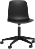 Origin FLUX Black Nylon 5 Star Base Task Chair - Traffic Black