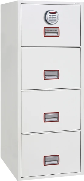 Phoenix Safe FS2254E World Class Vertical Fire File - 4 Drawer Cabinet with Electronic Lock