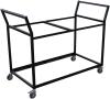 Spaceforme Zlite Black Upright 25 Desk Storage Trolley