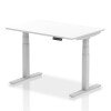 Dynamic Air Rectangular Height Adjustable Desk - 1200mm x 800mm - White