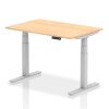 Dynamic Air Rectangular Height Adjustable Desk - 1200mm x 800mm - Maple