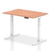 Dynamic Air Rectangular Height Adjustable Desk - 1200mm x 800mm - Beech