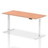 Dynamic Air Rectangular Height Adjustable Desk - 1800mm x 800mm - Beech