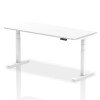 Dynamic Air Rectangular Height Adjustable Desk - 1800mm x 800mm - White