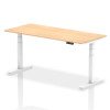 Dynamic Air Rectangular Height Adjustable Desk - 1800mm x 800mm - Maple