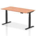 Dynamic Air Rectangular Height Adjustable Desk - 1600mm x 800mm