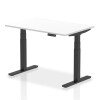 Dynamic Air Rectangular Height Adjustable Desk - 1200mm x 800mm - White