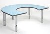 Metalliform Rainbow Height Adjustable Table - 1520 x 1215mm