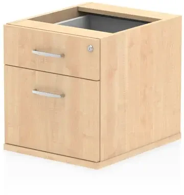 Dynamic Impulse Fixed Pedestal - 2 Drawer - Maple