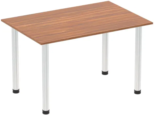 Dynamic Impulse Post Leg Straight Table - 1200 x 800mm