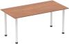 Dynamic Impulse Post Leg Straight Table - 1600 x 800mm