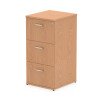 Dynamic Impulse Filing Cabinet - 3 Drawer - Oak