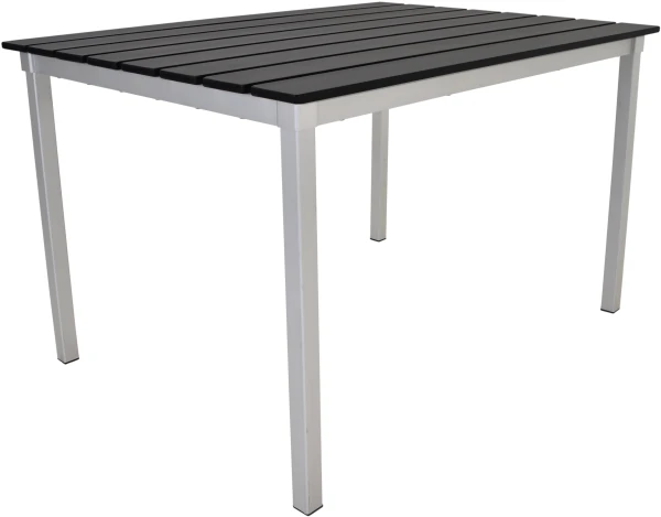 Gopak Enviro Eco Jet Black Outdoor Table - 1250mm x 900mm