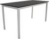 Gopak Enviro Eco Jet Black Outdoor Table - 1500mm x 675mm