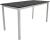 Gopak Enviro Eco Jet Black Outdoor Table - 1500mm x 675mm