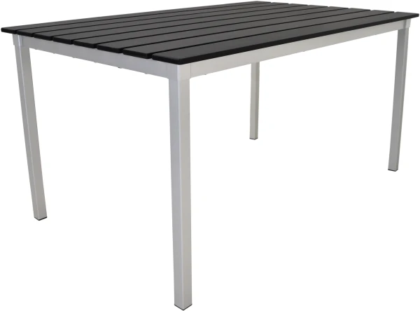 Gopak Enviro Eco Jet Black Outdoor Table - 1500mm x 900mm