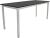 Gopak Enviro Eco Jet Black Outdoor Table - 1800mm x 900mm