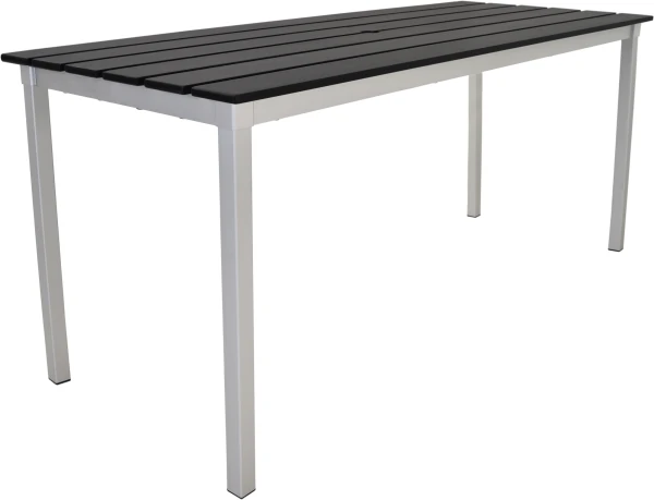 Gopak Enviro Eco Jet Black Outdoor Table - 1800mm x 900mm