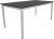 Gopak Enviro Eco Jet Black Outdoor Table - 1800mm x 675mm