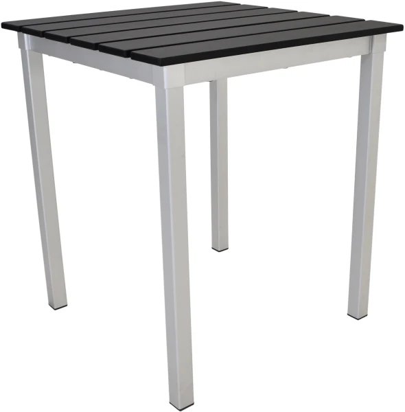 Gopak Enviro Eco Jet Black Outdoor Table - 675mm x 675mm