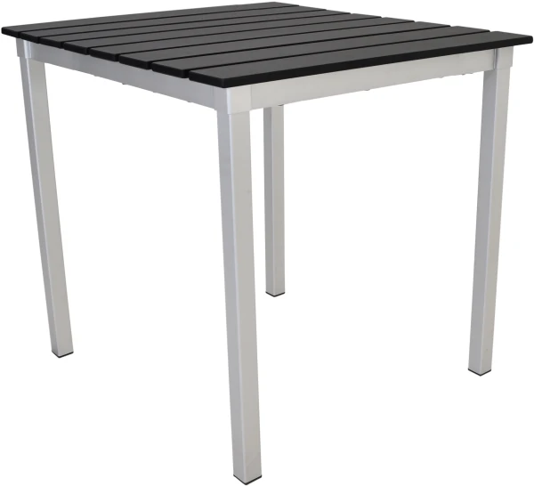 Gopak Enviro Eco Jet Black Outdoor Table - 900mm x 900mm